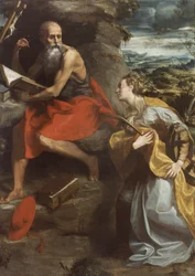St. Hieronymus und St. Katharina von Alexandria