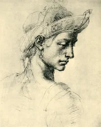 Idealer Kopf, 1520-1525, 1943