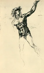 Männlicher Akt, 1503-1504, 1943