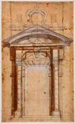 Studie für Porta Pia