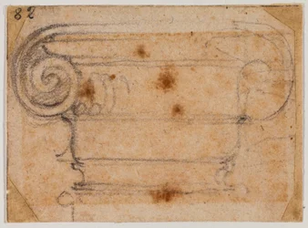 Studie eines ionischen Kapitells