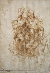 Studie von St. Anna, nach Leonardo Da Vincis 