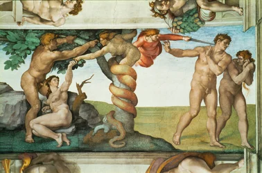 Die Sixtinische Kapelle; Deckenfresken nach der Restaurierung
