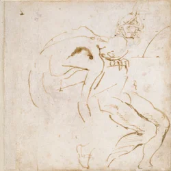 Zwei Teilfigurenstudien, ca. 1490-1560