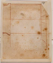 Vertikaler Schnitt eines Kapitells