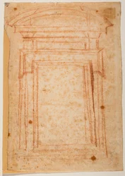 Fensterskizze für die Neue Sakristei