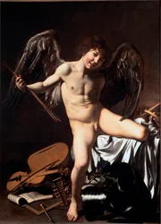 Amor vincit omnia, genannt Der siegreiche Amor, Triumph der Liebe oder Irdischer Amor