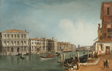 Der Canal Grande bei Ca