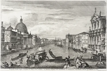 Der Canal Grande zwischen San Simone Piccolo und Santa Chiara
