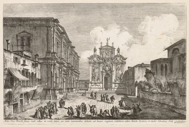 Ansichten von Venedig: Campo S. Rocco