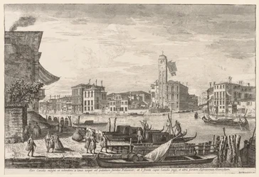 Ansichten von Venedig: Cannaregio, 1741
