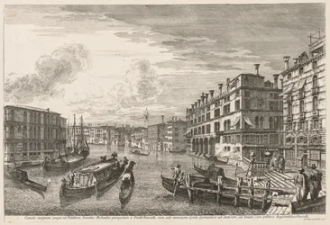 Ansichten von Venedig: Canal Grande, 1741