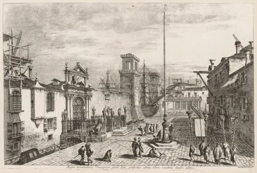 Ansichten von Venedig: Die Tore des Arsenals