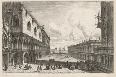 Ansichten von Venedig: Die Piazzetta