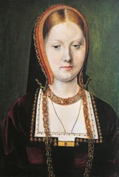 Porträt von Katharina von Aragon, Königin von England