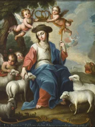 Die göttliche Schäferin (La divina pastora), ca. 1760