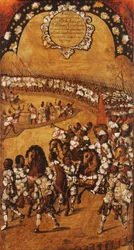 Die Eroberung Mexikos, Tafel IX, ca. 1696-1715