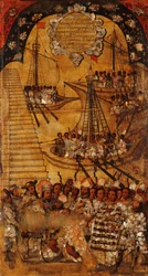 Die Eroberung Mexikos, Tafel XXIV, ca. 1696-1715