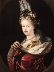Porträt von Königin María Luisa Gabriela de Saboya