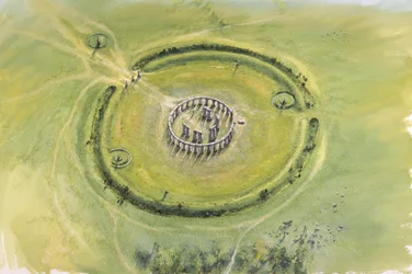 Stonehenge Phase 3, ca. 20. Jahrhundert v. Chr.