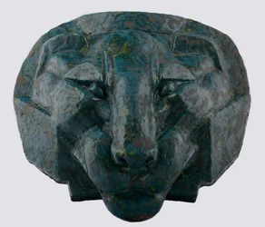 Kopf eines Löwen, 1891