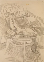 Plaid auf dem Stuhl, 1904