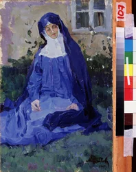 Eine Nonne