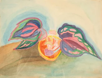 Stillleben mit Pflanze, ca. 1920