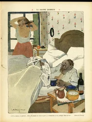 Illustration von Miklos Vadasz (1884-1927) in Le Lire