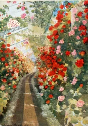 Der überdachte Weg zur Kapelle, Laeken