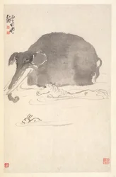 Elefant, Pferd und Hase, 1788