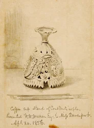 Kaffeetassenständer von Konstantinopel