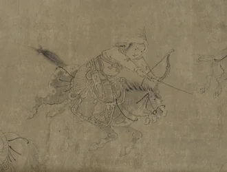 Die Gefangenschaft von Cai Wenji, 14.-15. Jahrhundert
