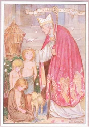"Angles nennt ihr sie" sagte er. "Nein, eher Engel". St. Augustinus