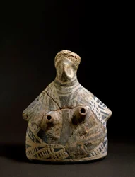 Minoische Kunst: Terrakottavase in Form einer Frau