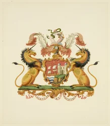 Wappen der Stadt Bristol, ca. 1830