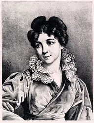 Porträt von Gräfin Praskovya Petrovna Kutaysova, 1827