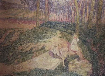 Sommernachmittagssonnenlicht
