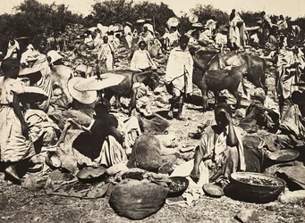 „Ein Imperium aufbauen“ im faschistischen Zeitalter: abessinischer Markt, 09.05.1936