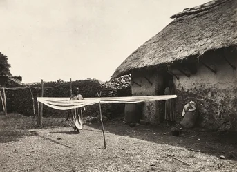Vorbereitungen zum Weben, 09/05/1936
