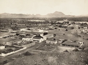 „Ein Imperium aufbauen“ im faschistischen Zeitalter: Blick auf Agordat, 09/05/1936