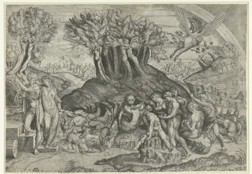Berg Parnassus, gewidmet Apollo und den Musen