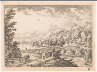 Landschaft mit Fluss