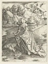 Die Frau mit der Eule