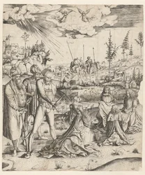 Das Martyrium der heiligen Katharina
