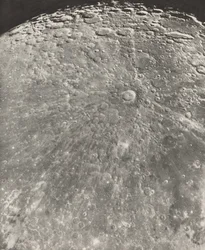 Lunarische Fotografie Strahlung von Tycho - Zunehmende Phase, 1899