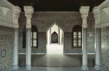 Innenansicht der Kasbah von Thamiel Glaoui