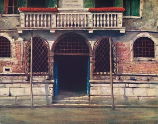 Ein Türrahmen, Venedig, 1903
