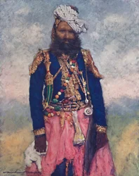 Ein Diener aus Rajgargh, 1903
