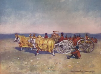 Die Gold- und Silberkanonen von Baroda, 1903